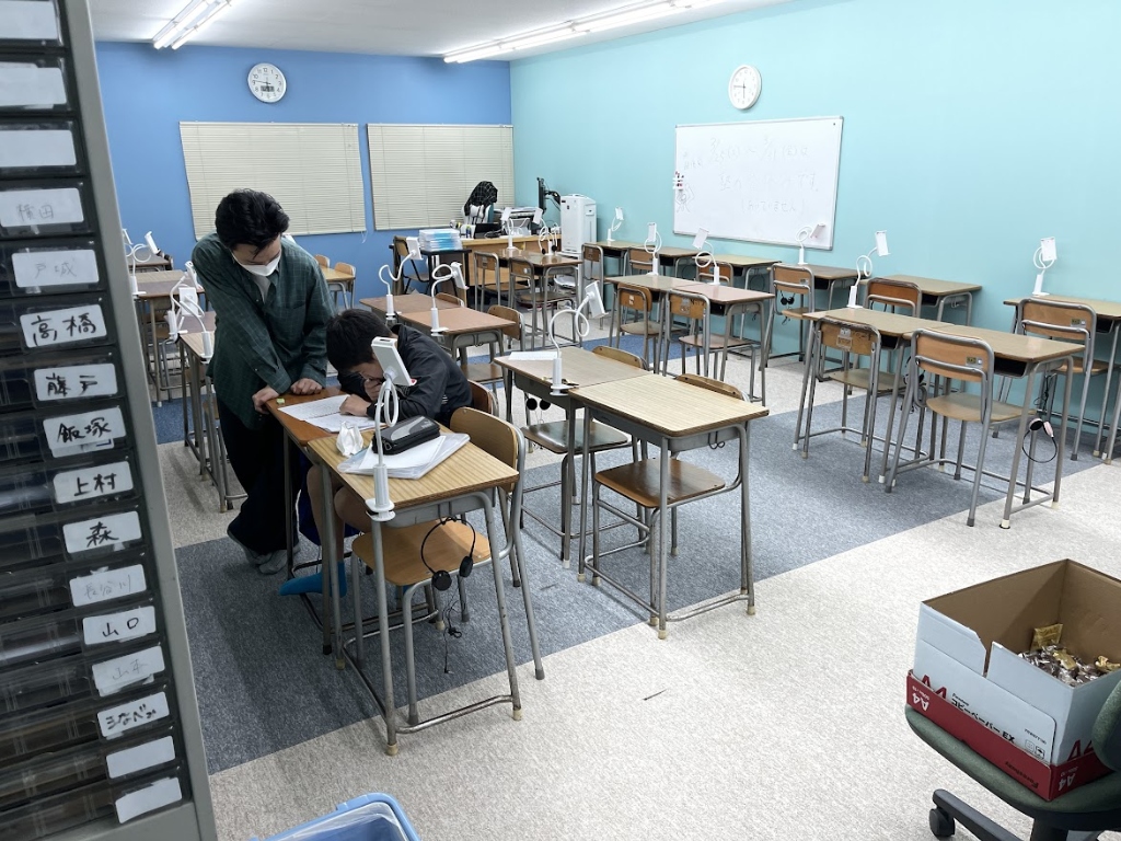教室での指導風景