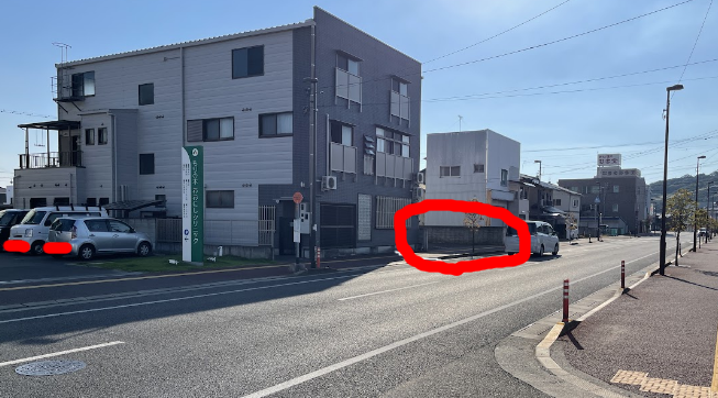 観音寺BASE駐車場位置